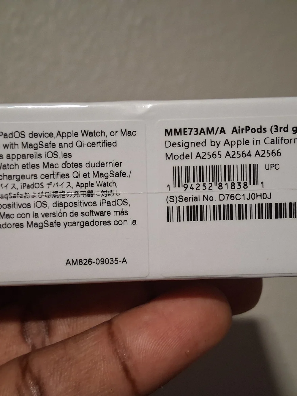 Apple White Wireless Earbuds - True Wireless Stereo